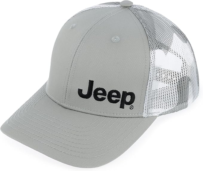 Jeep Premium Text Logo Trucker Hat
